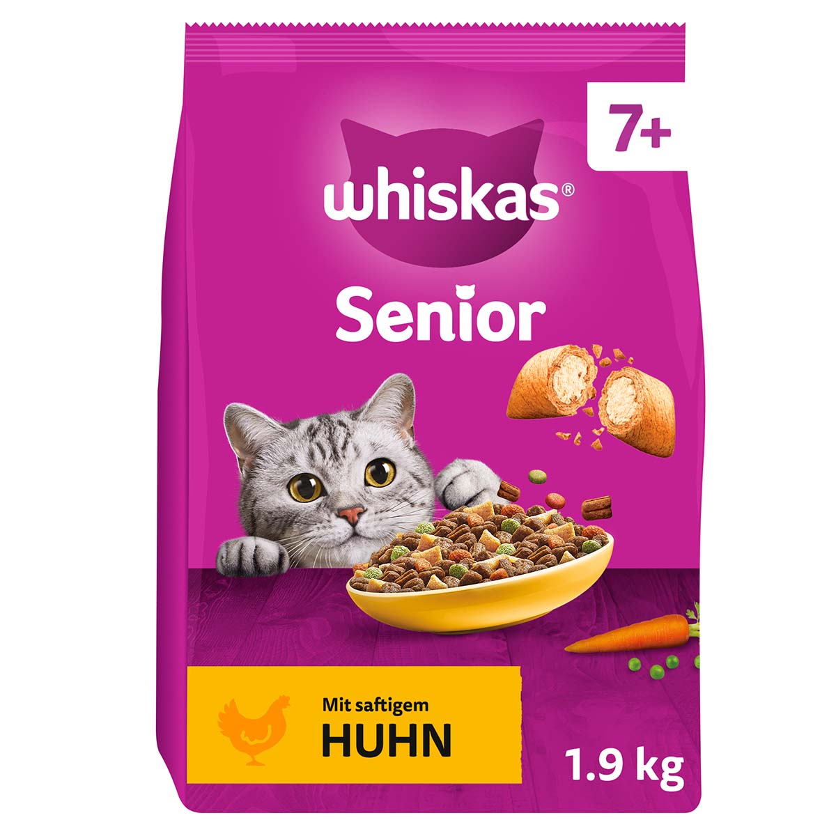 Whiskas Senior 7+ s kuřecím masem