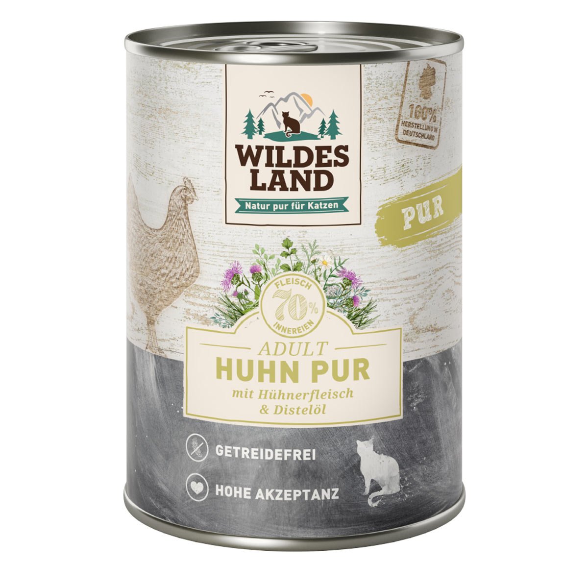 Wildes Land kuře PUR s ostropestřcovým olejem