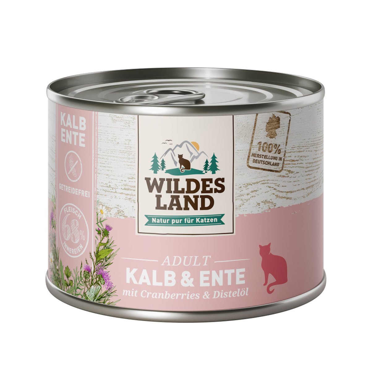Wildes Land telecí a kachní s brusinkami