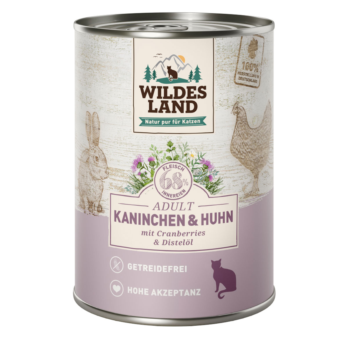 Wildes Land králík a kuře s brusinkami
