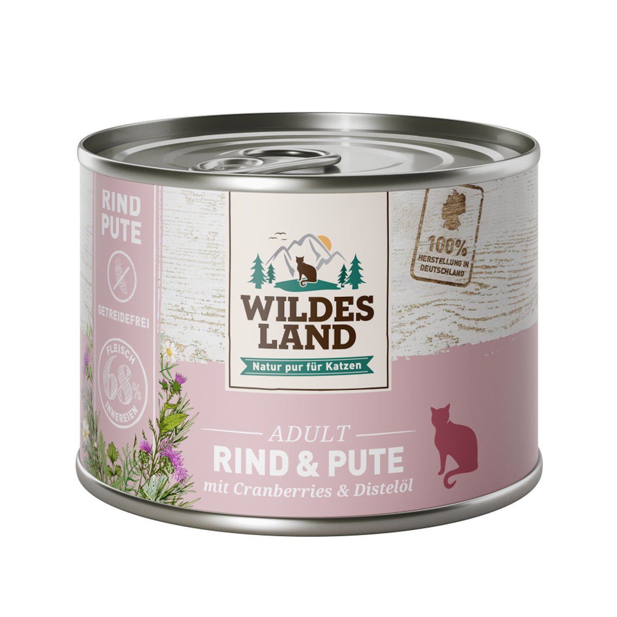 Wildes Land hovězí a krůta s brusinkami