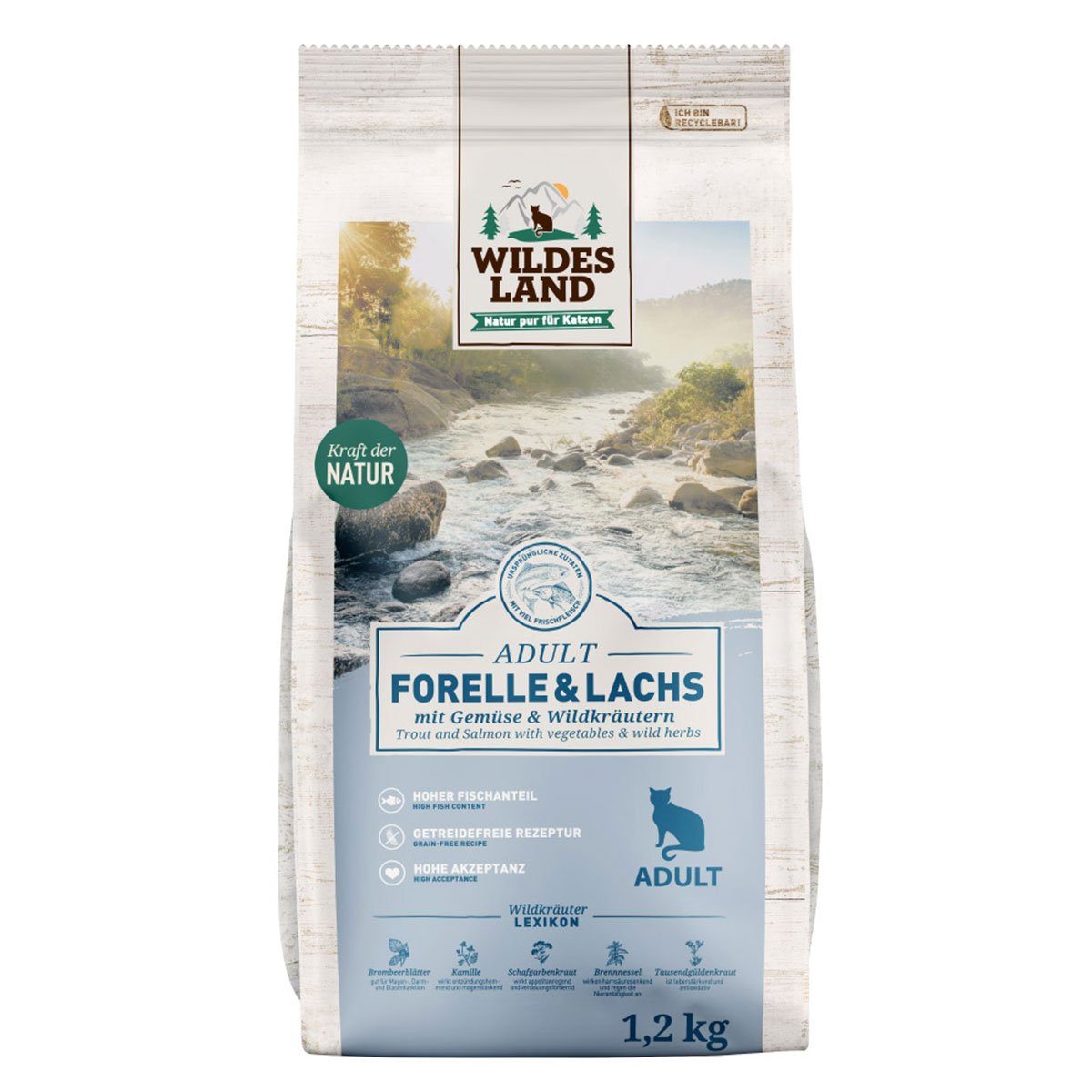 Wildes Land adult pstruh &amp; losos