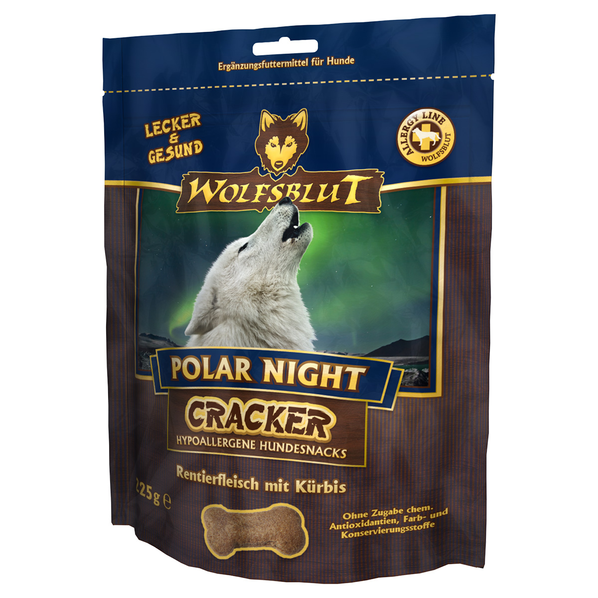 Wolfsblut Cracker Polar Night, sobí maso