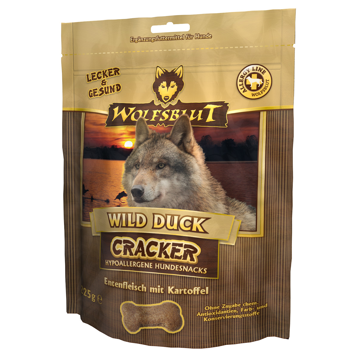Wolfsblut Cracker Wild Duck, kachní maso
