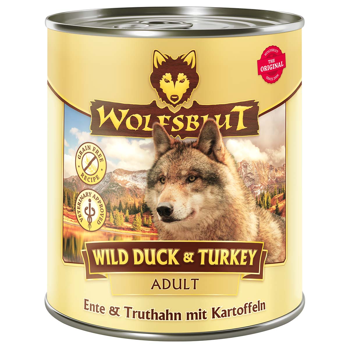 wolfsblut wild duck turkey 800g