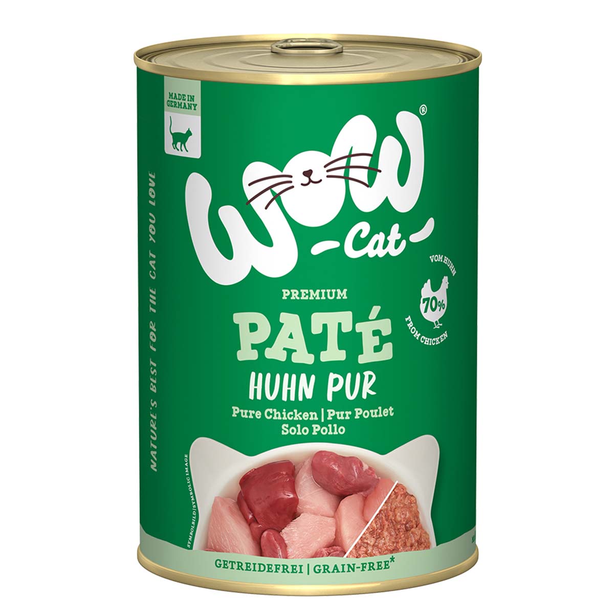 WOW CAT Adult čisté kuřecí maso