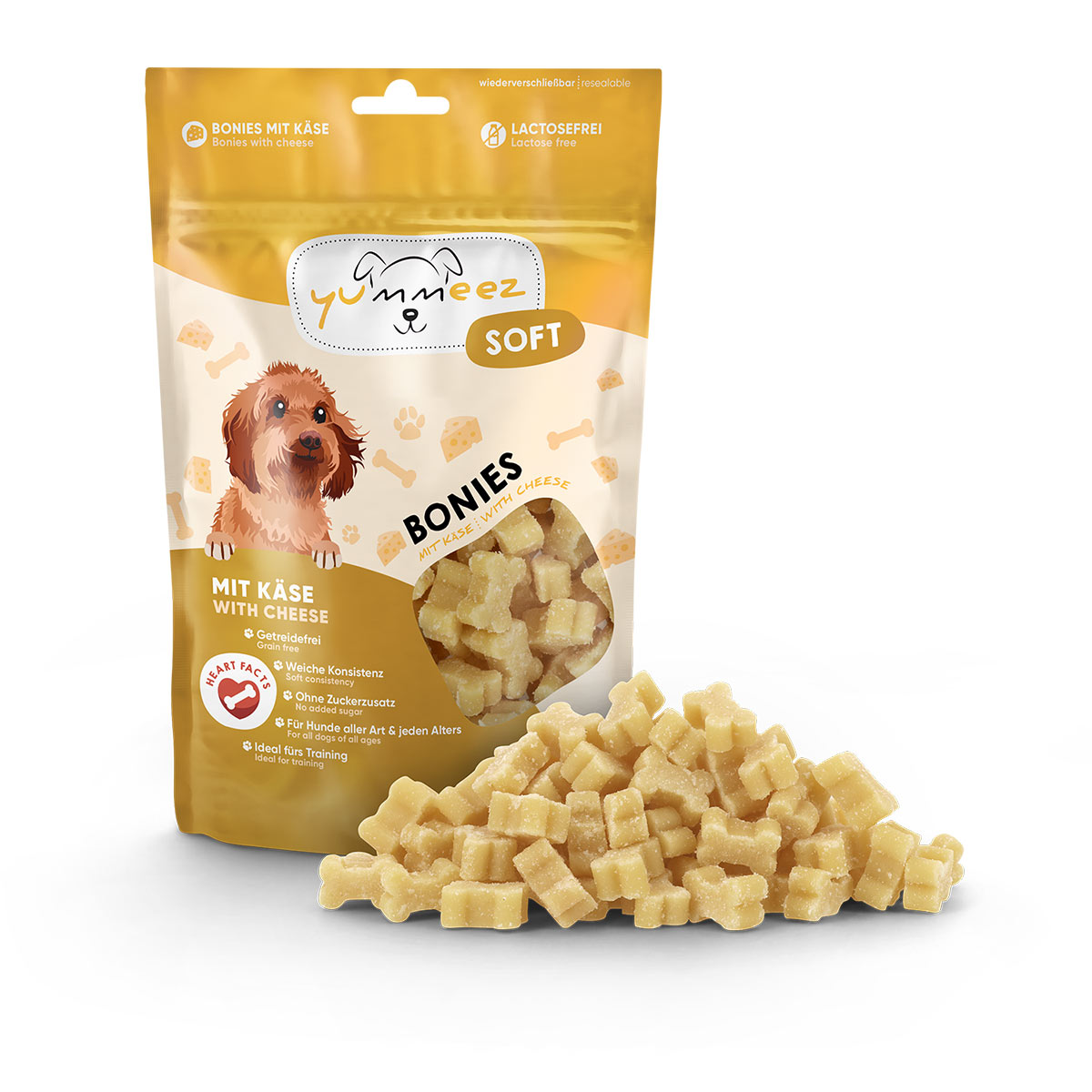 Yummeez SOFT BONIES s  sýrem 165 g