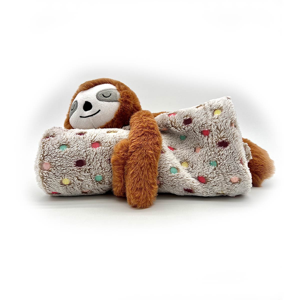 ZooRoyal dárková sada plyšová hračka lenochod & deka