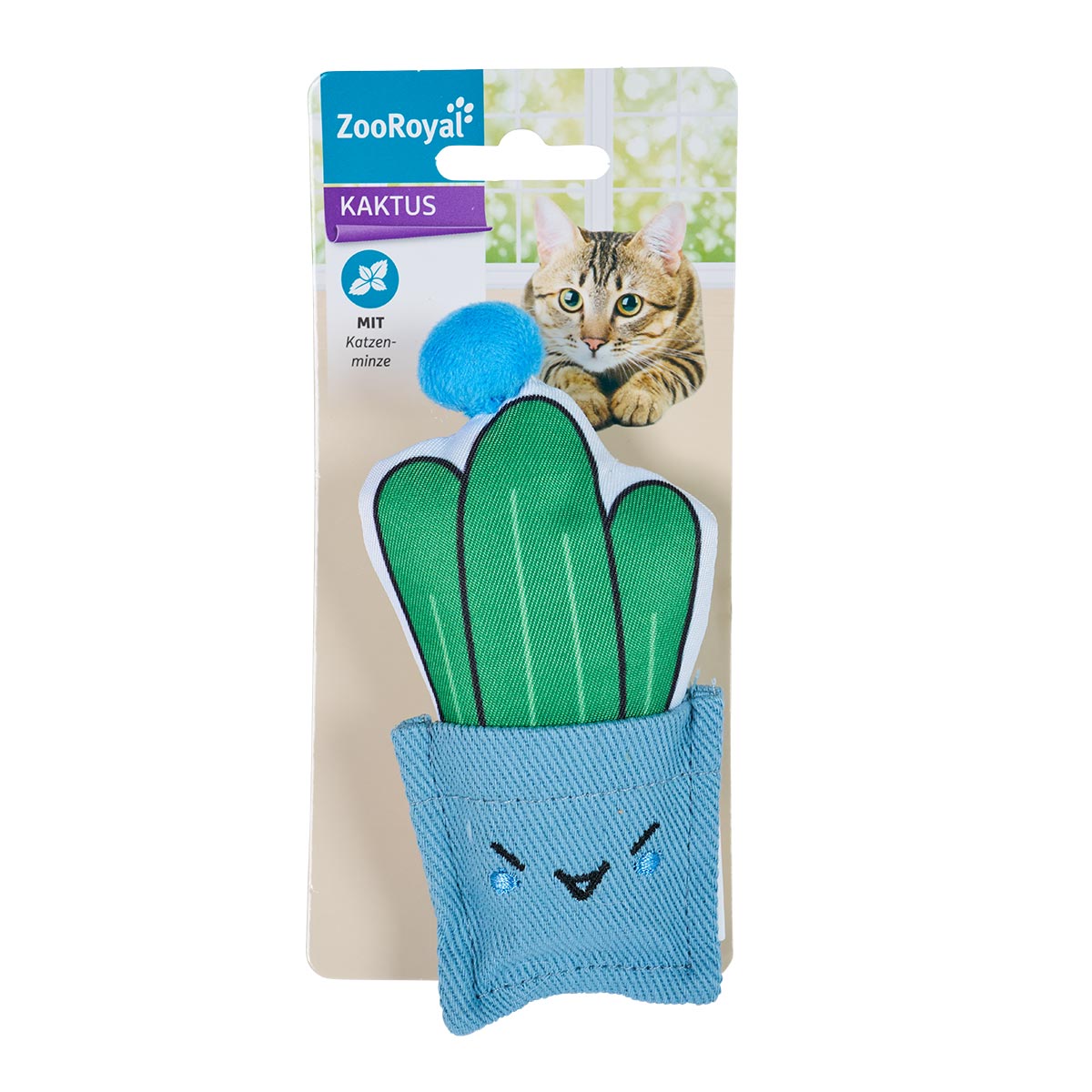ZooRoyal hračka pro kočky kaktus se šantou kočičí