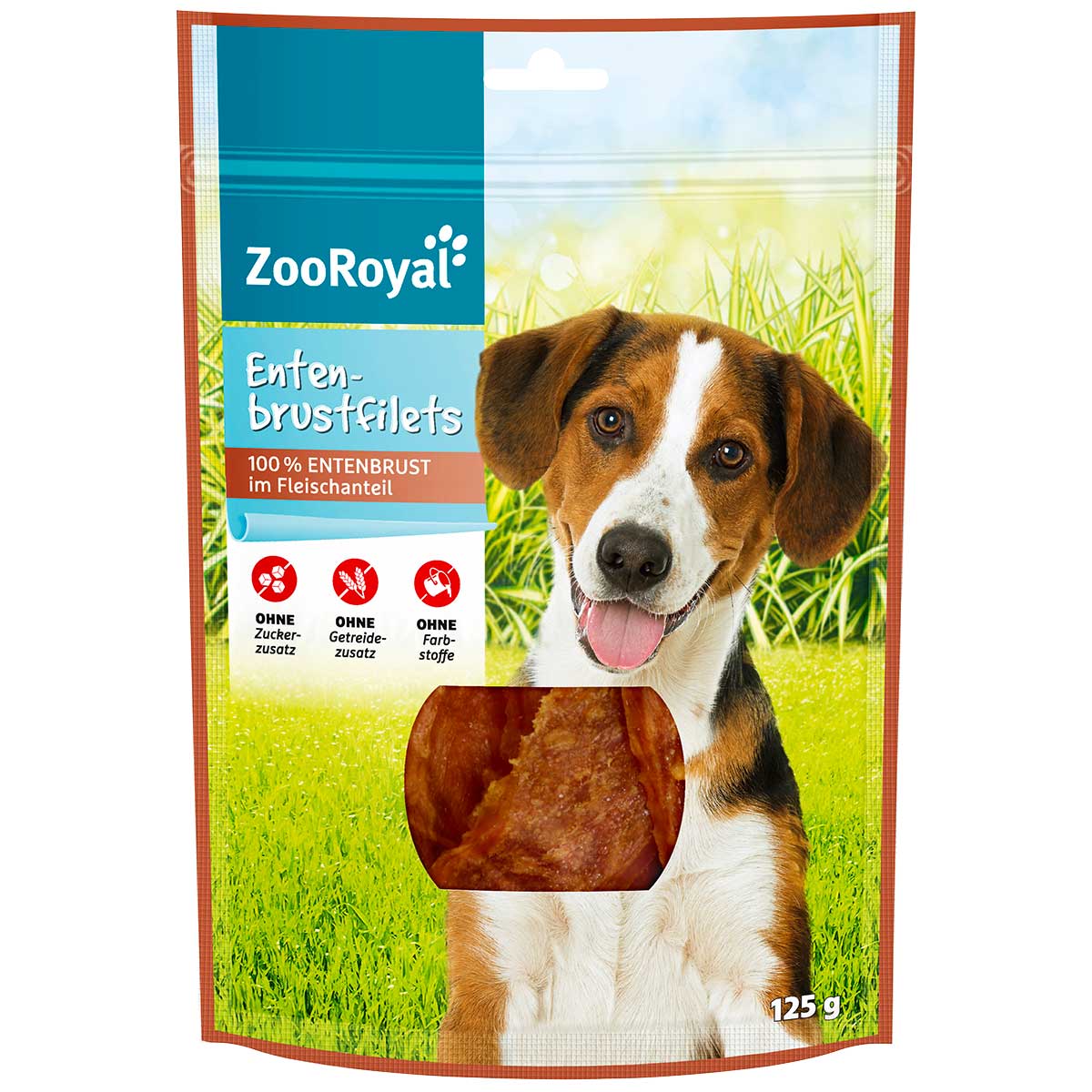 zooroyal snack hund entenbrust filet 125g web 1
